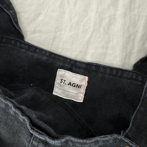 St. Agni Linen Romper Shortall - Picture 8 of 10